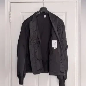 美品！Y-3 CLASSIC BOMBER JACKET ブラック L Y-3 long-sleeve bomber jacket | REVERSIBLE